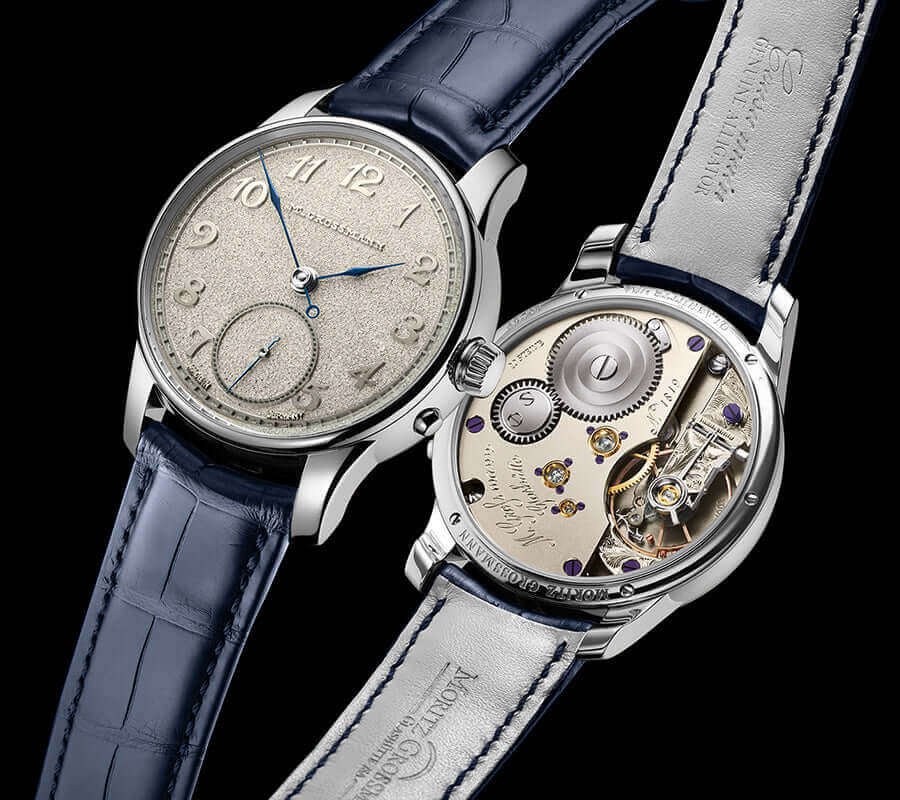 Moritz Grossmann stainless steel Tremblage MG-003327 | Bandiera Jewellers