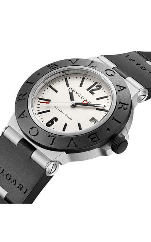 Bulgari “Bulgari-Bulgari” 40mm Aluminium Watch 103382 | Bandiera Jewellers Toronto and Vaughan