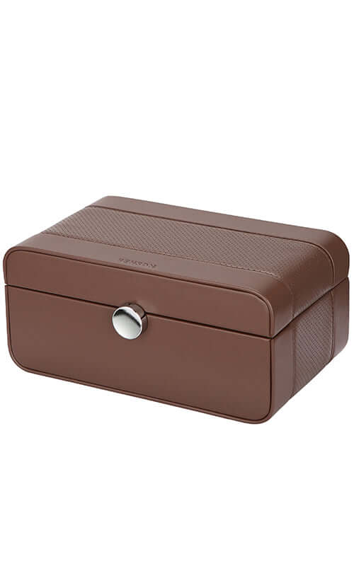 Benson Black Series 3 Watch Case BEN LWB 3.20.DB Dark Brown | Bandiera Jewellers Toronto and Vaughan