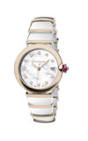 Bulgari LVCEA Ladies Steel and Gold Watch (102384) | Bandiera Jewellers Toronto and Vaughan