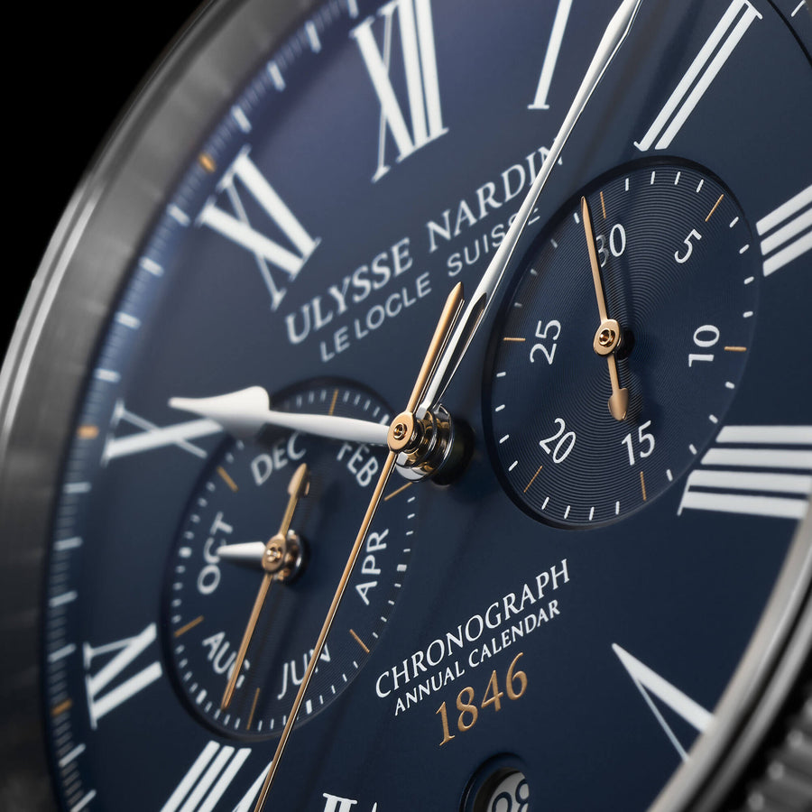 Ulysse Nardin Torpilleur Annual Chronograph 44mm 1533-320LE-3A-175/1A Bandiera Jewellers