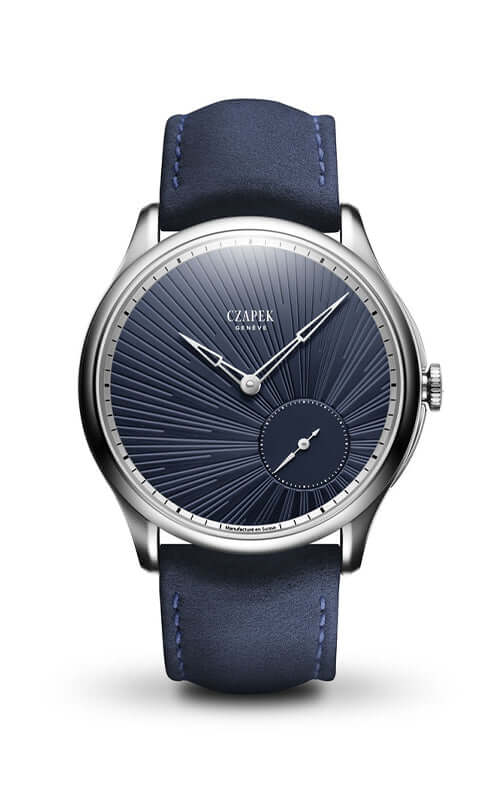 Czapek & Cie Promenade Guilloche Bleu Nuit Bandiera Jewellers