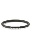 Gucci Trademark GG Supreme Bracelet YBA797156002 Bandiera Jewellers