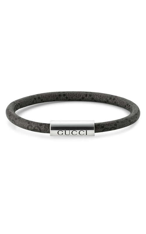 Gucci Trademark GG Supreme Bracelet YBA797156002 Bandiera Jewellers