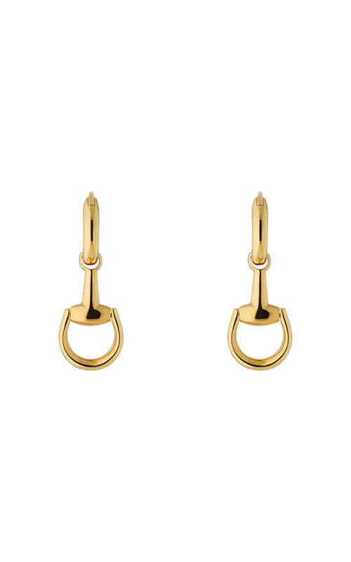 Gucci Horsebit Earrings Yellow Gold YBD79565600100U Bandiera Jewellers