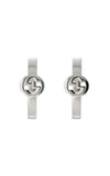 Gucci Interlocking G Sterling Silver Earrings YBD79632300100U Bandiera Jewellers