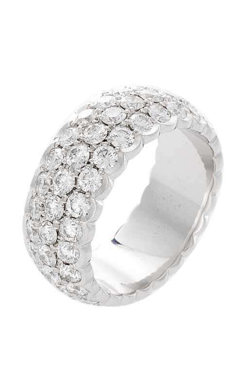 Bandiera Jewellers Wedding Band White Gold 3.50ct. Pave`