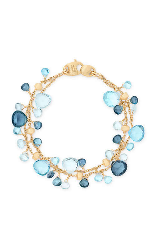 Marco Bicego Paradise Double Strand Bracelet Mixed Topaz BB2594-TP01-Y Bandiera Jewellers