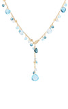 Marco Bicego Paradise Lariat Necklace Mixed Topaz CB2586-B-TP01-Y Bandiera Jewellers