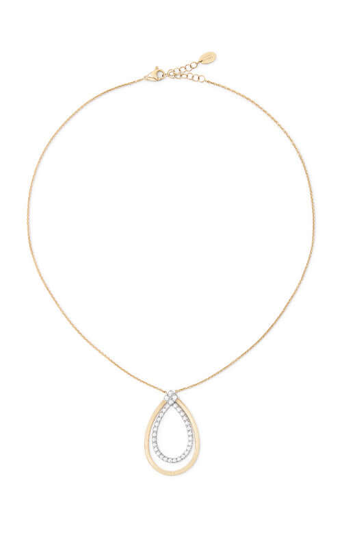 Marco Bicego Masai Gold and Diamonds Necklace CG856-B-YW | Bandiera Jewellers