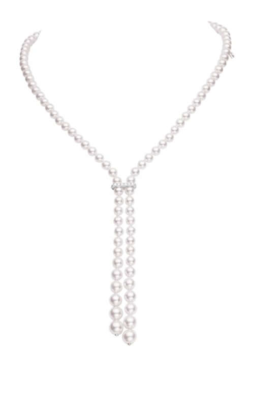 Mikimoto Convertible Graduated Akoya Pearl Necklace MZQ10044ADXW Bandiera Jewellers