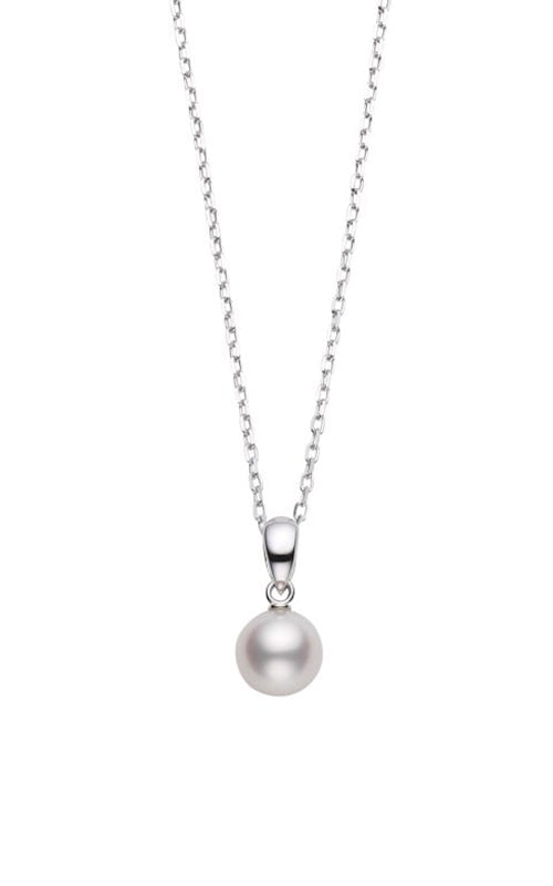 Mikimoto Everyday Essentials Pendant Akoya Pearl White PPS701W Bandiera Jewellers