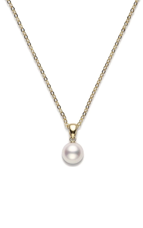 Mikimoto Everyday Essentials Pendant Akoya Pearl White PPS801K Bandiera Jewellers