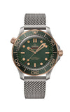 Omega Seamaster Diver 300M Titanium Bronze Gold 210.90.42.20.10.001 Bandiera Jewellers