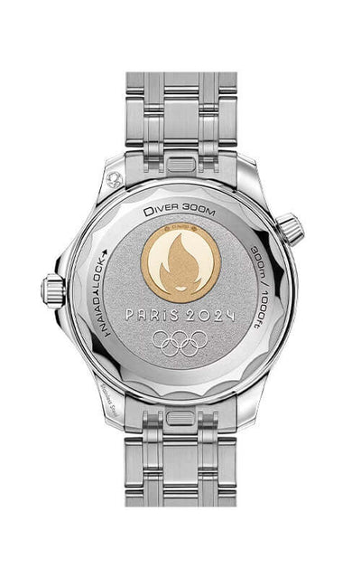 Omega Seamaster 300M "Paris 2024" 522.21.42.20.04.001 Bandiera Jewellers