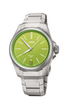 Oris ProPilot X Kermit Edition 01 400 7778 7157 Set Bandiera Jewellers