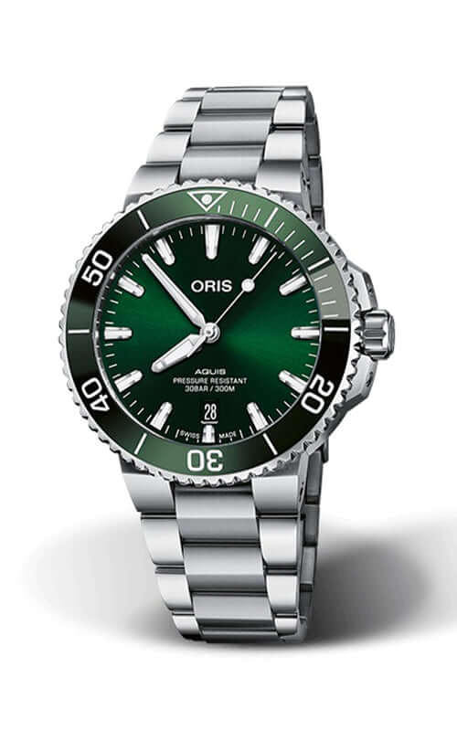 Oris Aquis Date Mens Watch 01 733 7766 4157-07 8 22 05PEB Bandiera Jewellers