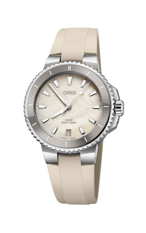 Oris Aquis Date Watch 01 733 7792 4151-07 4 19 61FC Bandiera Jewellers