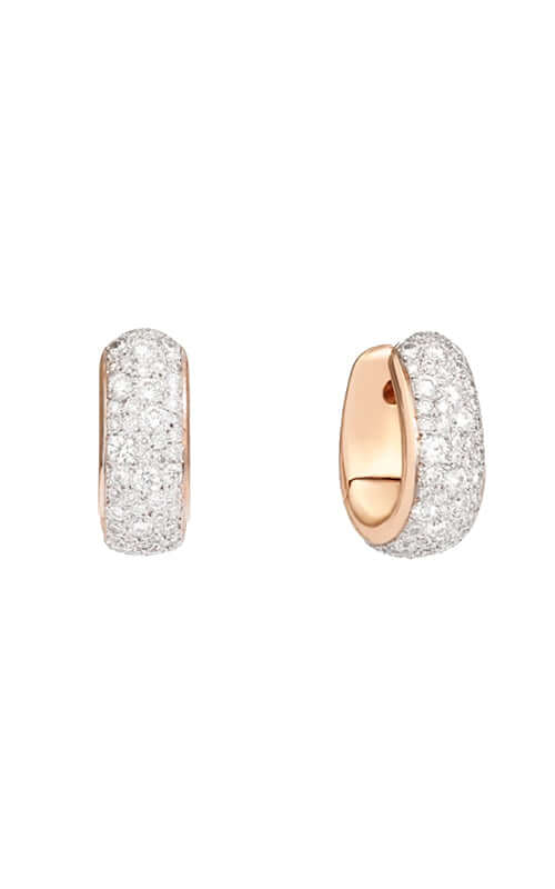 Pomellato Iconica Earrings POB712207WHRDB000 Bandiera Jewellers