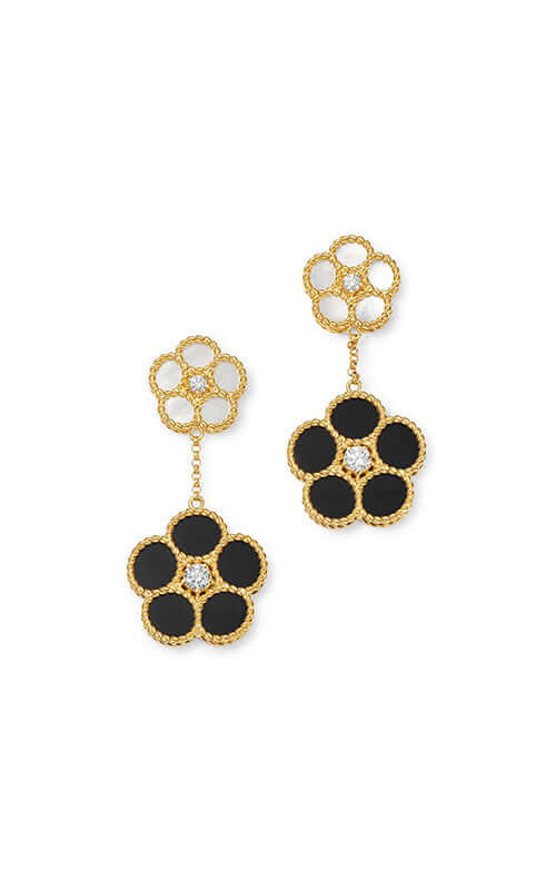 Roberto Coin Daisy Earrings 7772998AYERX Bandiera Jewellers