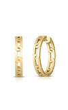 Roberto Coin Navarra Hoop Earrings 8883242AYER0 Bandiera Jewellers