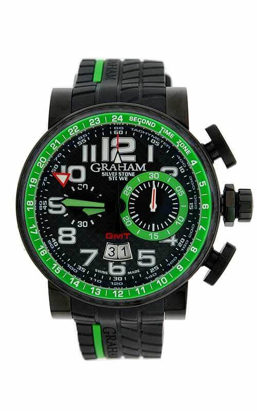 Graham Silverstone Stowe Chronograph GMT (2BLCB.B07AK56) | Bandiera Jewellers Toronto and Vaughan