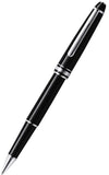 Montblanc black resin & platinum Meisterstuck Classique rollerball (2865) | Bandiera Jewellers Toronto and Vaughan