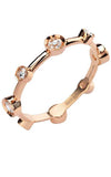 Damiani Moon Drops Ring Pink Gold and Diamonds (20040751) | Bandiera Jewellers Toronto and Vaughan