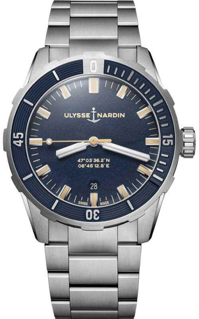 Ulysse Nardin Divers Mens Watch 8163-175-7M/93 | Bandiera Jewellers Toronto and Vaughan