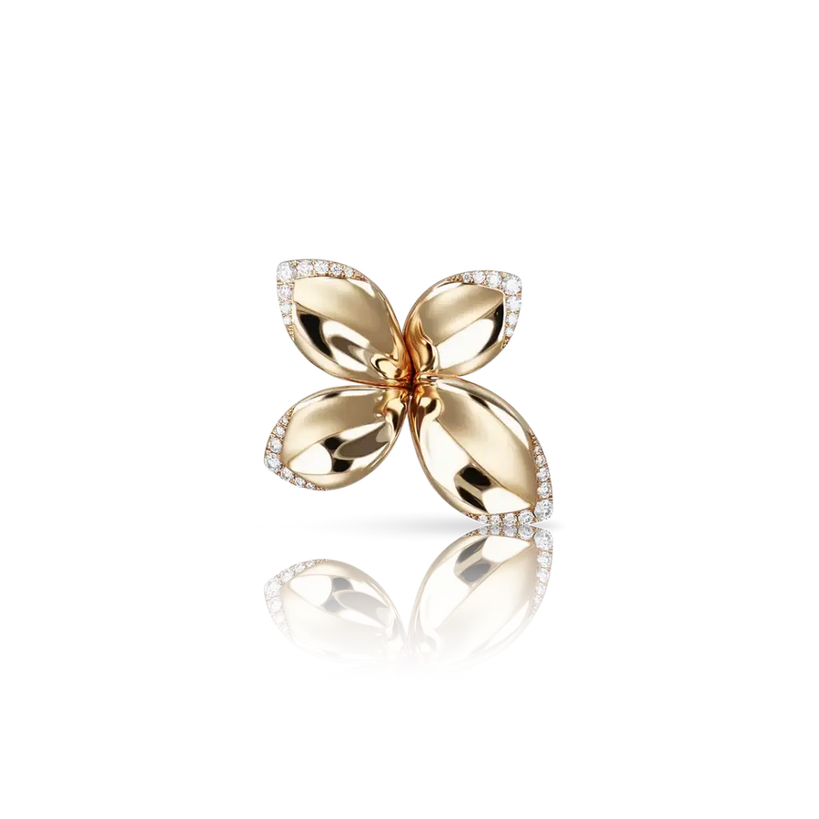 Pasquale Bruni Giardini Segreti Brooch 16467R Bandiera Jewellers