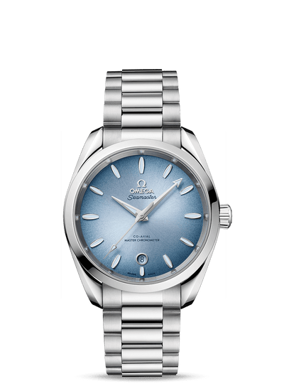 Omega Seamaster Aqua Terra 150M Co‑Axial Master Chronometer 38 mm 220.10.38.20.03.004 Bandiera Jewellers