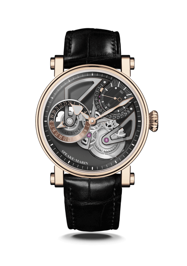 Speake-Marin Dual Time Red Gold 423809250 Bandiera Jewellers